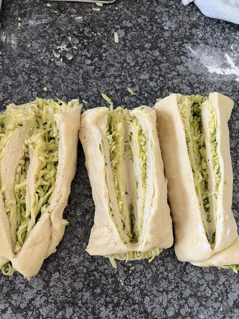 Cheese and Pesto Twist Bread, step 13
